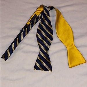 Countess Mara Two-Patterned Bow Tie